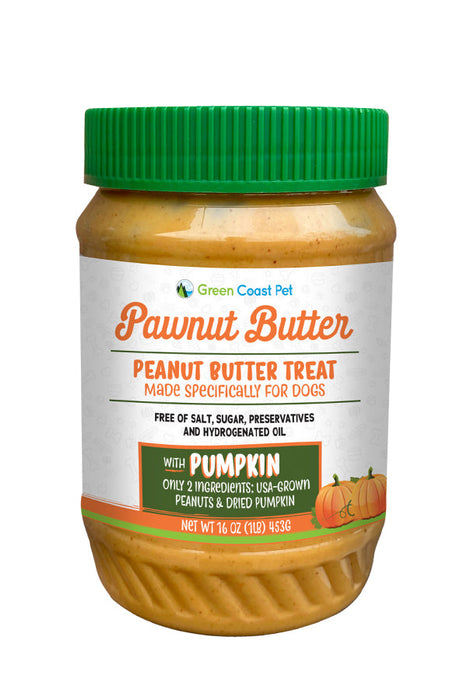 Green Coast Pawnut Butter with Pumpkin Peanut Butter Treat