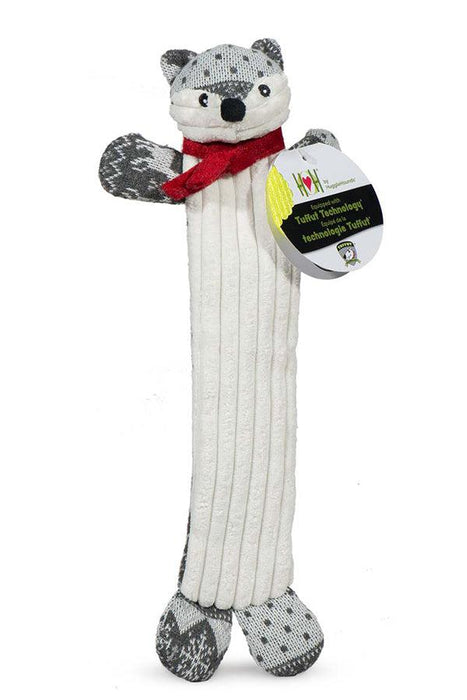 HuggleHounds Long & Lovelie Festive Frankie Fox Dog Toy