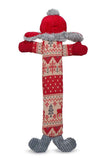 HuggleHounds Long & Lovelie Trapper Hat Santa Dog Toy