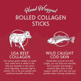 Icelandic+ Rolled Beef Collagen Stick Wrapped with Fish Dog Chew