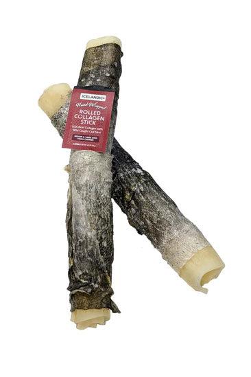 Icelandic+ Rolled Beef Collagen Stick Wrapped with Fish Dog Chew