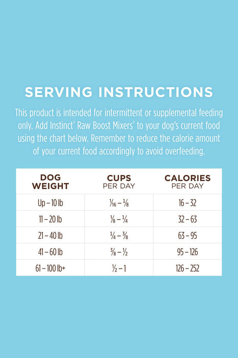 Instinct Raw Boost Calming Freeze-Dried Mixer