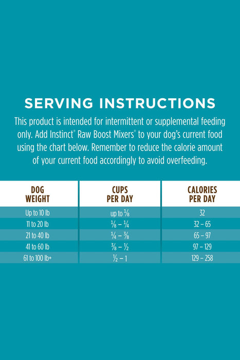 Instinct Raw Boost Multi-Vitamin Freeze-Dried Mixer