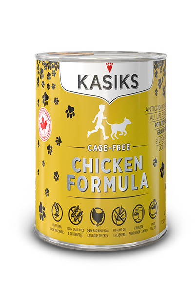 Kasiks Cage-Free Chicken Wet Dog Food