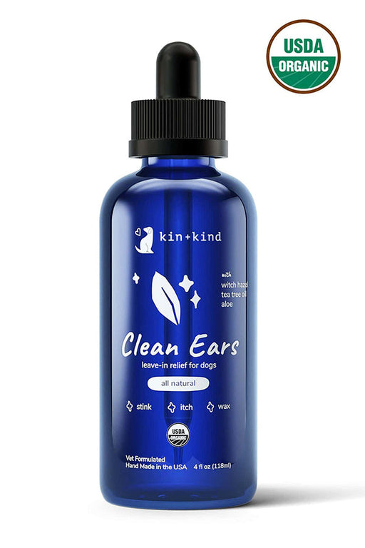 Kin + Kind Organic Clean Ears Dog Cleanser