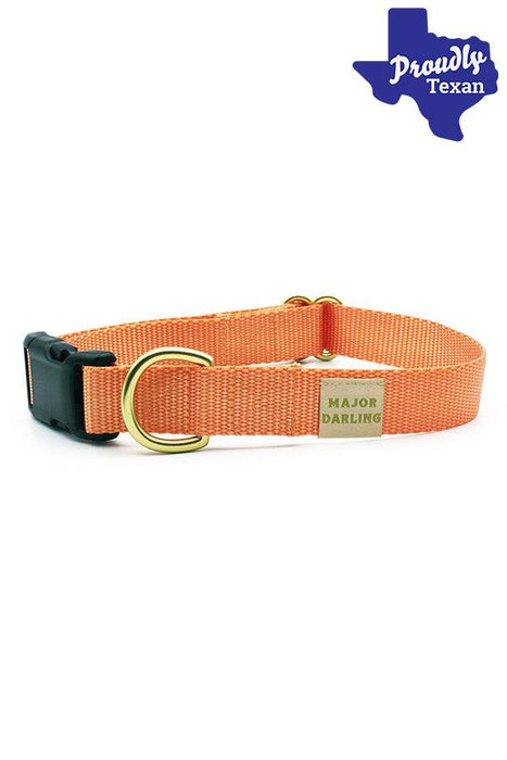 Major Darling Peach Dog Collar