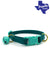 Major Darling Teal Breakaway Cat Collar