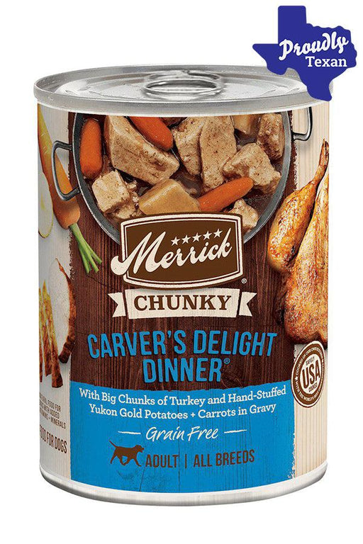 Merrick Chunky Carver's Delight Dinner Wet Dog Food