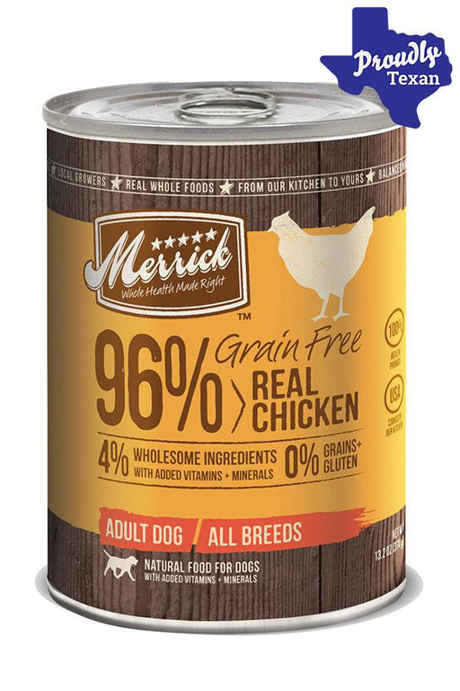 Merrick 96% Real Chicken Wet Dog Food