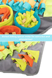 Messy Mutts Square Forage Snuffle Mat with Suction