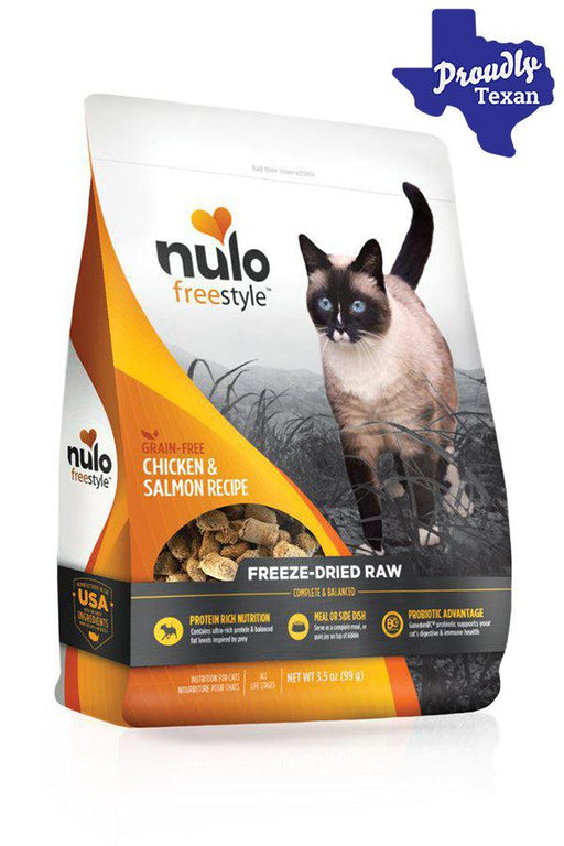Nulo Freestyle Chicken and Salmon Freeze Dried Cat Food