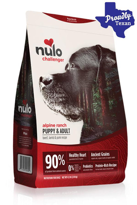 Nulo Challenger Alpine Ranch Puppy and Adult Dry Dog Food