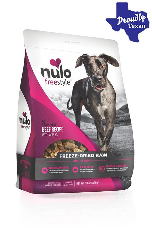 Nulo Freestyle Freeze Dried Raw Beef & Apples Dog Food