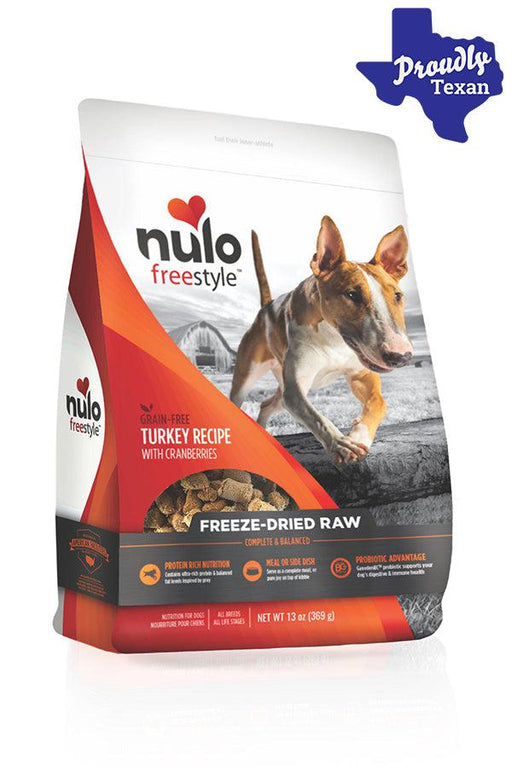 Nulo Freestyle Freeze Dried Raw Turkey & Cranberries Dog Food