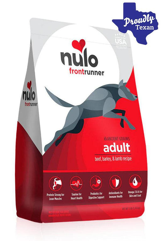 Nulo Frontrunner Beef, Barley and Lamb Dry Dog Food