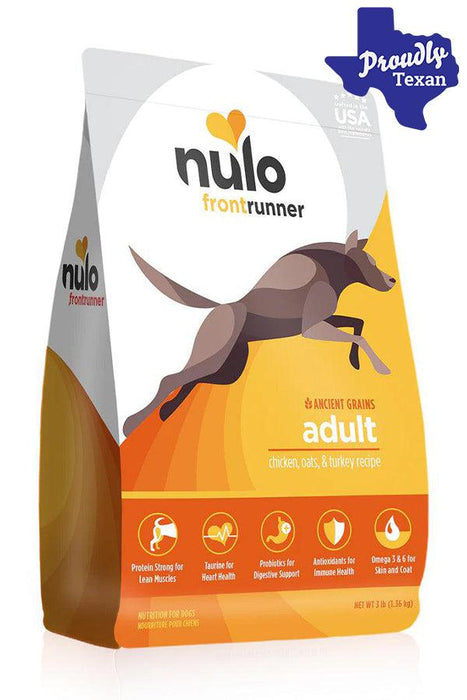 Nulo Frontrunner Chicken, Oats and Turkey Dry Dog Food