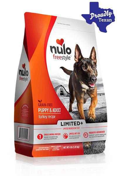Nulo Freestyle Limited+ Turkey Puppy & Adult Dry Dog Food