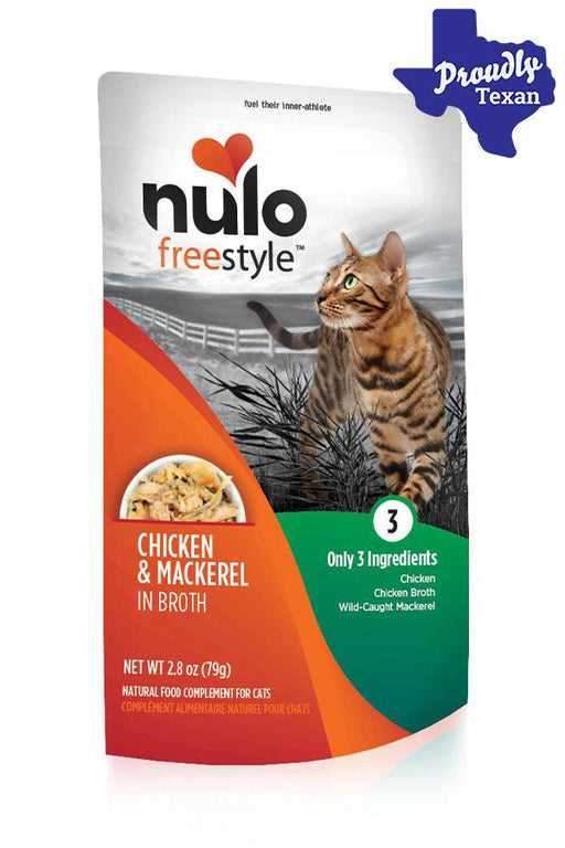Nulo Freestyle Chicken & Mackerel Meaty Cat Food Topper