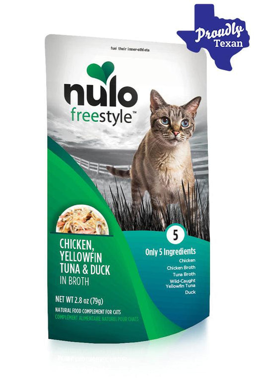 Nulo Freestyle Chicken, Tuna, & Duck Meaty Cat Food Topper