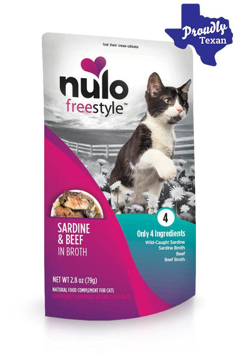 Nulo Freestyle Sardine & Beef Meaty Cat Food Topper