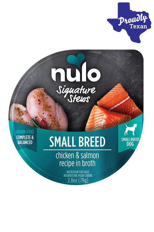 Nulo Small Breed Chicken and Salmon Stew signature Dog Food Cups