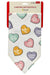 Pearhead Conversation Hearts Dog Bandana