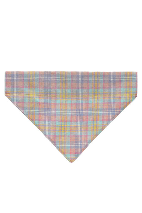 Pearhead Spring Plaid Pet Bandana