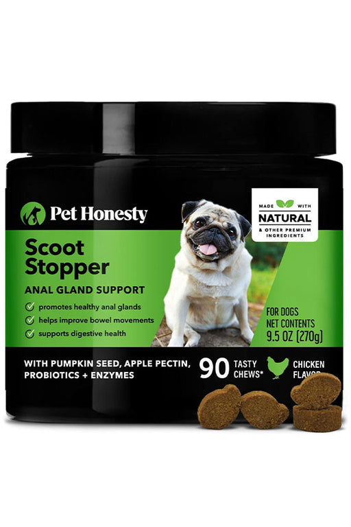 Pet Honesty Scoot Stopper Chicken Dog Chews