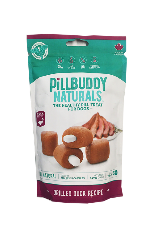 Pill Buddy Natural Duck Pill Pouches for Dogs