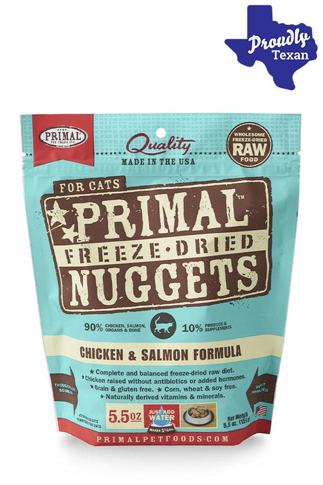 Primal Freeze Dried Nuggets Chicken & Salmon Cat Food