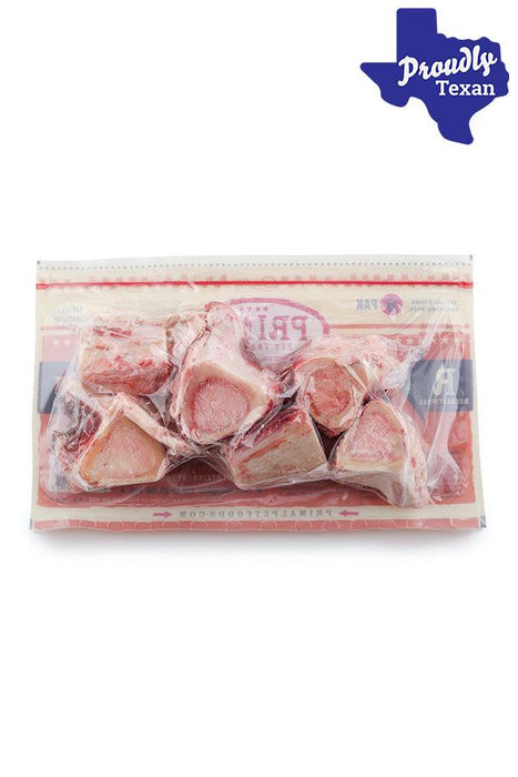Primal Beef Marrow Bone Raw Dog Chews, 6 pack
