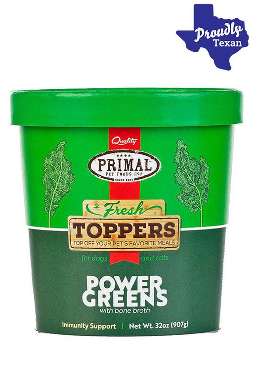 Primal Power Greens Frozen Supplement for Pets Success