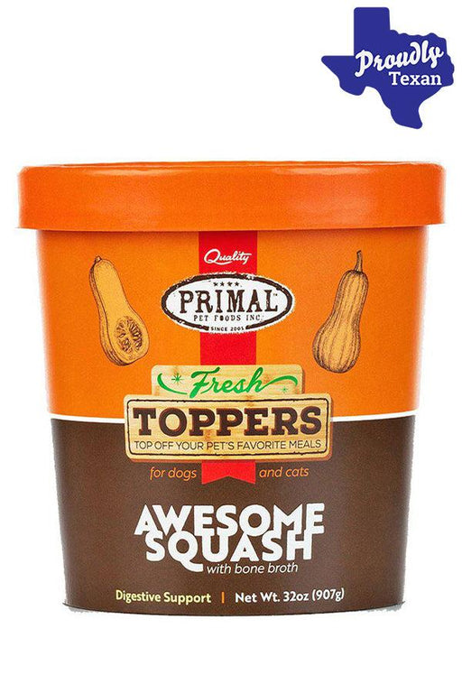 Primal Awesome Squash Frozen Supplement for Pets