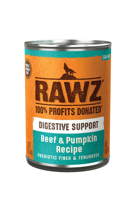 Rawz Digestive Beef Pumpkin Pate Canned Dog Food