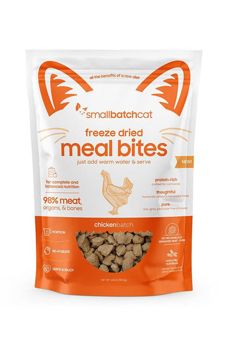 Small Batch Chicken Bites Freeze Dried Cat Food
