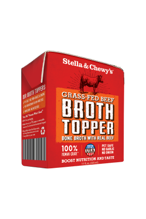 Stella and Chewy's Beef Bone Broth Dog Food Topper
