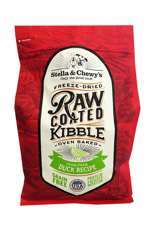 Stella and Chewy's Raw Coated Duck Dry Dog Food