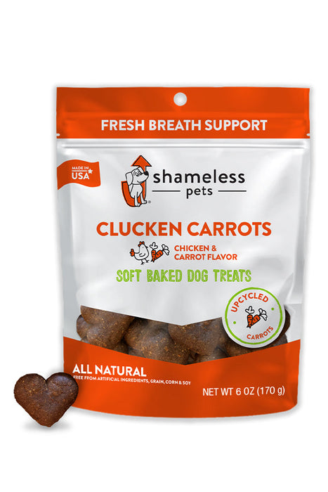 Shameless Clucken Carrots Dog Treats