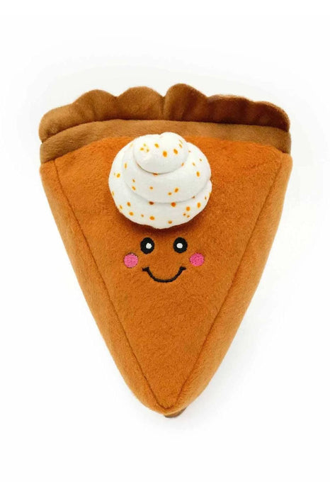 Zippy Paws NomNomz Pumpkin Pie Slice Dog Toy