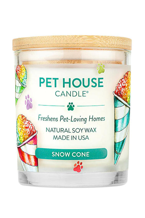 Pet House Candle Snow Cone