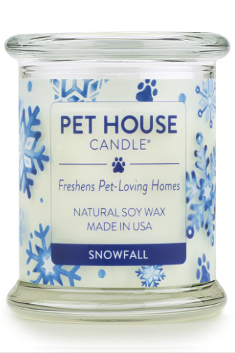 Pet House Candle, Snowfall