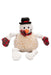 FlufferKnottie McSnowy the Snowman Knottie Dog Toy