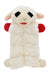 MultiPet Lamb Chop Squeaker Mat Dog Toy 9"