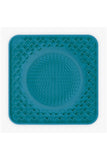 Messy Mutts Silicone Blue Therapeutic Licking Bowl Mat