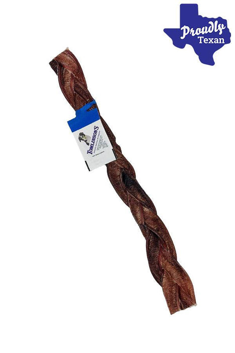 Tomlinson's Feed Braided Bully Stick, 12-inch
