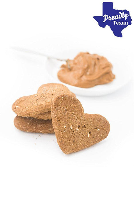 Tomlinson's Peanut Butter Large Heart Bulk Biscuits