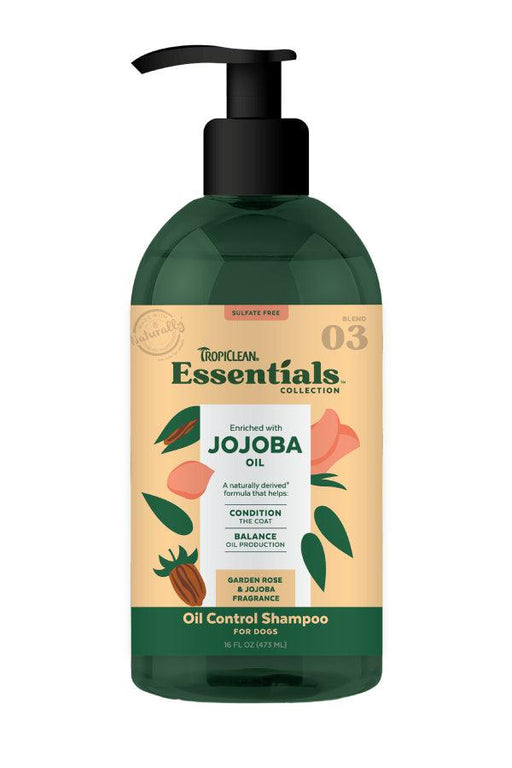 TropiClean Essentials Jojoba and Rose Balancing Shampoo