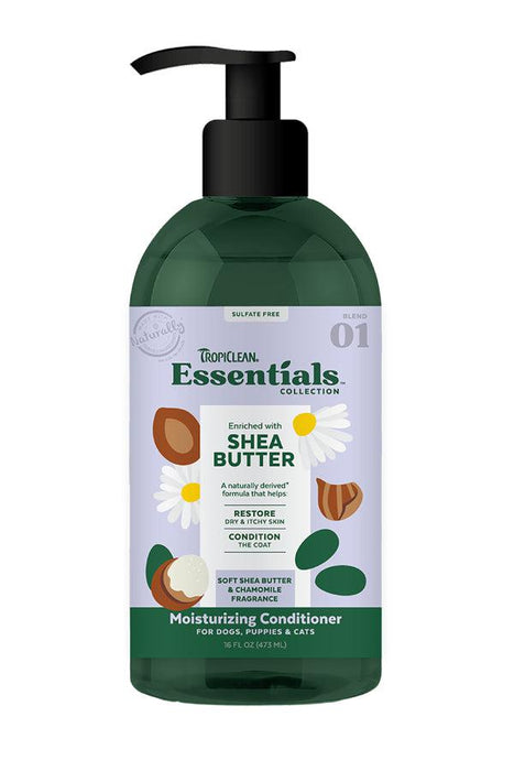 TropiClean Essentials Shea and Chamomile Restoring Conditioner