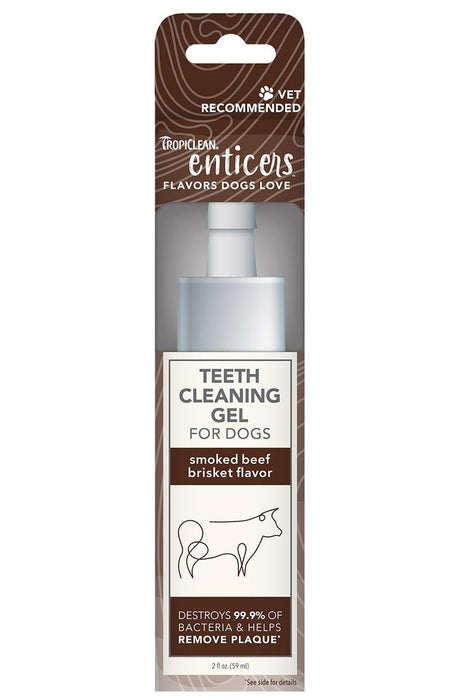 Products Tropiclean Enticer Beef Brisket Dog Dental Gel