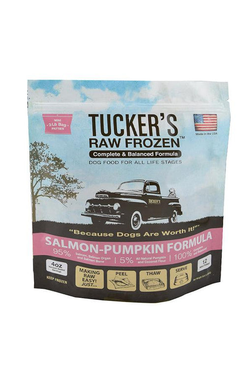 Tucker's Salmon & Pumpkin Frozen Raw Dog Food